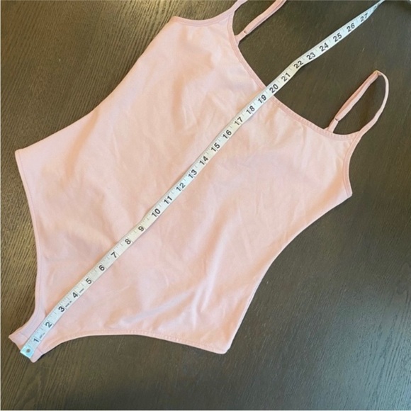 Free People Intimately Basic Bodysuit in Light Pink Size Medium - Picture 3 of 11